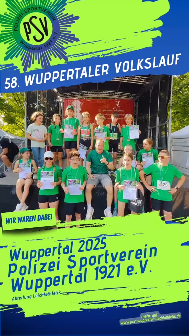 Es geht doch nichts über ein spontanes Bild. 📸

Bei so vielen erfolgreichen Ergebnissen am heutigen Tage strahlt der PSV Wuppertal mit seinem Team. ✨
Moderiert von @jan.fitschen beim @svbayerwuppertal – dem 58. Wuppertaler Volkslauf! 🏃‍♂️🎉

Perfekt organisiert, bei traumhaftem Wetter – ein echtes Highlight für alle Läuferinnen und Läufer. ☀️💪

#laufenmachtglücklich #laufmotivation #runnershigh #laufliebe #runhappy #instarunners #laufmomente #volkslauf #wettkampf #runningevent #runforfun #personalbest #wuppertal #psvwuppertal #svbayerwuppertal #bergischesland #nrwläuft #laufwetter #sportfreude #teamspirit #svbayerwuppertal #volkslauf #volkslaufwuppertal #janfitschen #teamgeist #ehrenamt #wirsindwuppertal #wuppertalaktiv