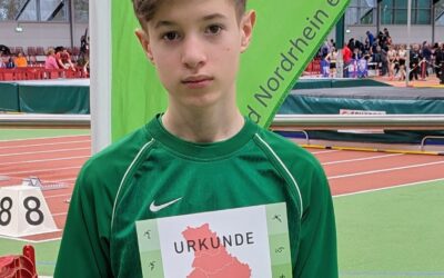 Platz sechs bei Nordrheinmeisterschaft der U16 (Bericht PSV)