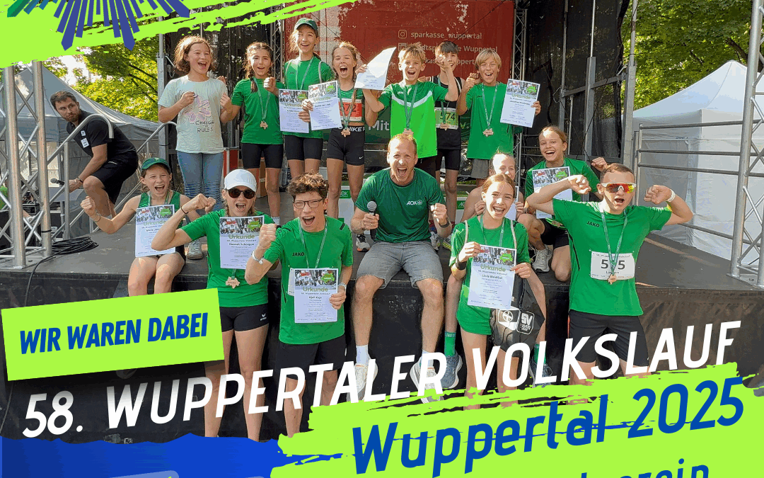 Erfolgreicher PSV Wuppertal beim 58. Wuppertaler Volkslauf 2025