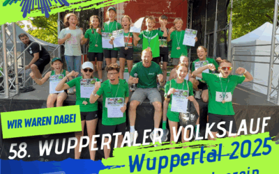 Erfolgreicher PSV Wuppertal beim 58. Wuppertaler Volkslauf 2025